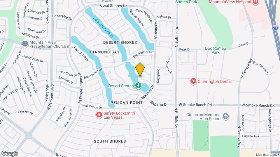 7900 Abalone Cove Dr Map and Location Details