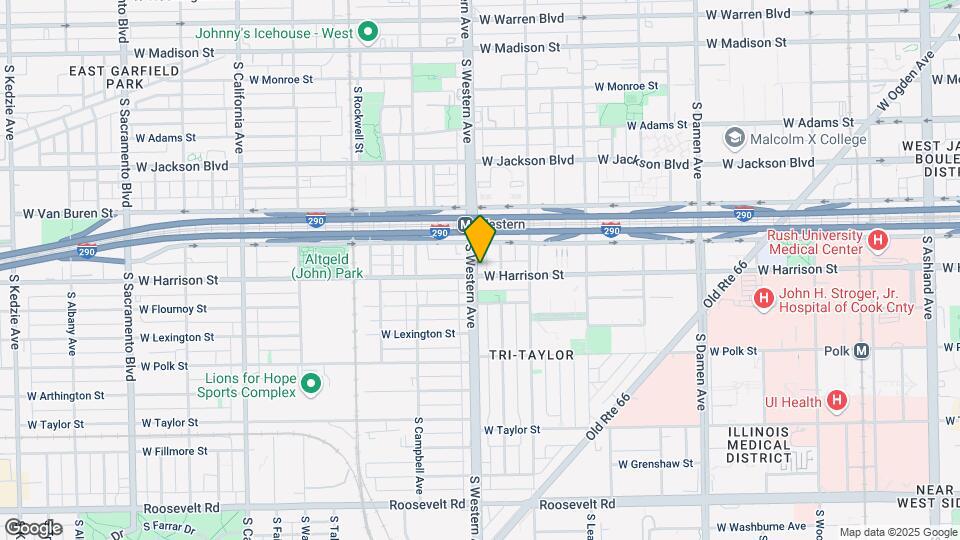 2356 W Harrison St, Unit 2 Mapa y Detalles de la Ubicación