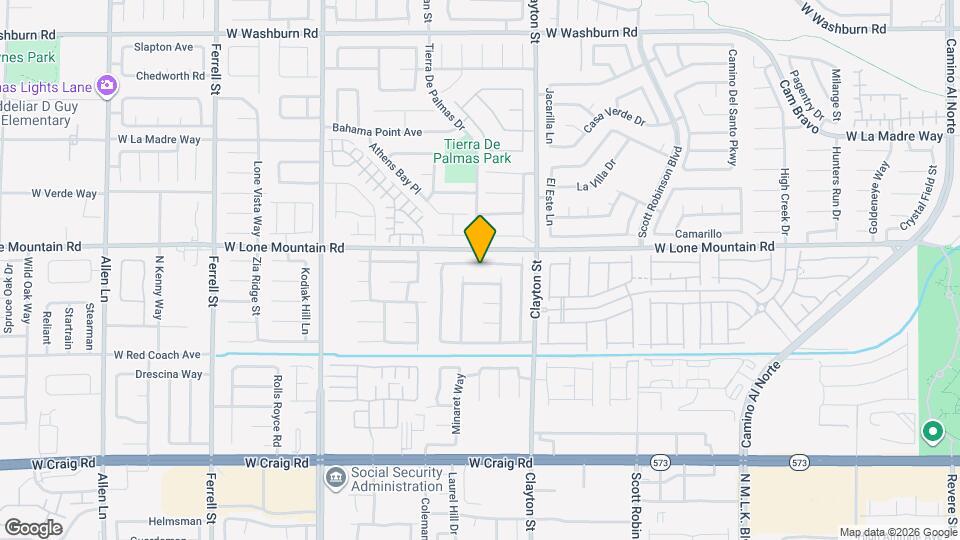 2139 Meadow Green Ave Map and Location Details