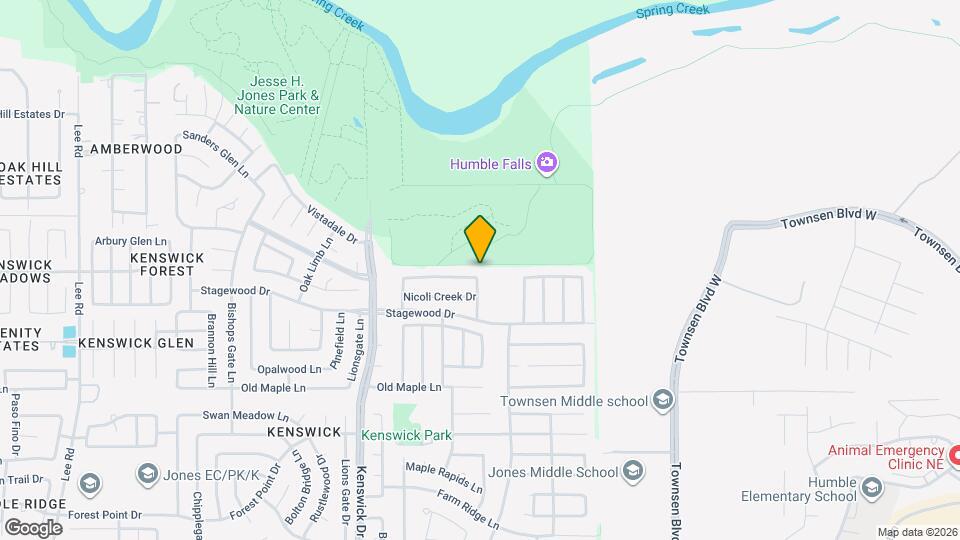 8843 Leclaire Meadow Dr Map and Location Details