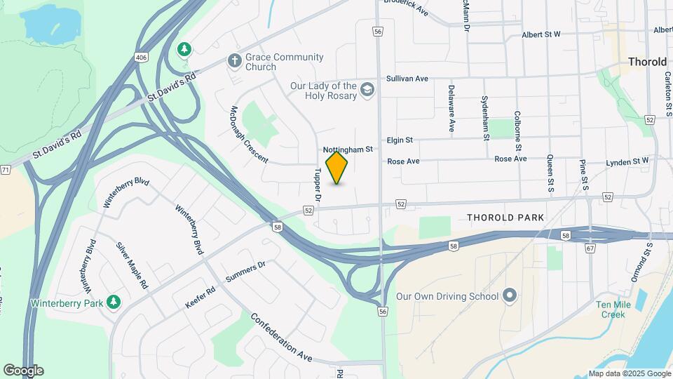 40 McDougall Dr Map and Location Details