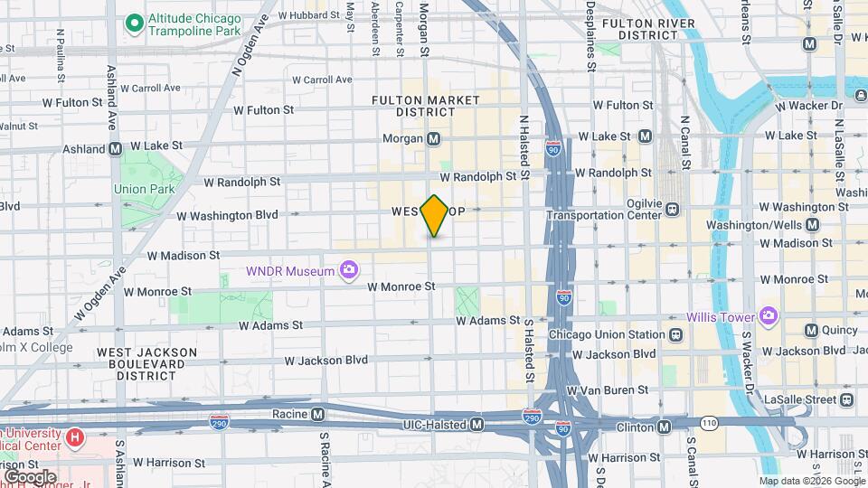 944 W Madison St Map and Location Details