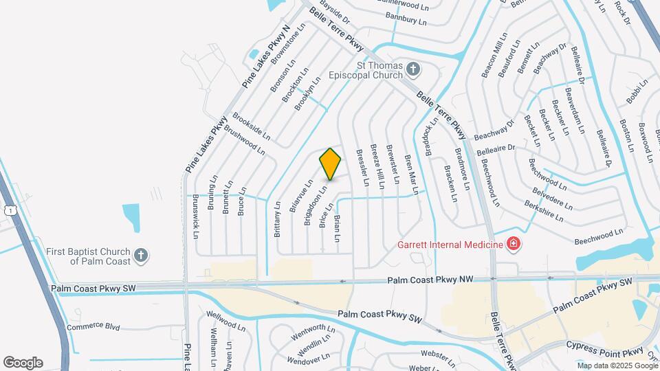 60 Brigadoon Ln Map and Location Details