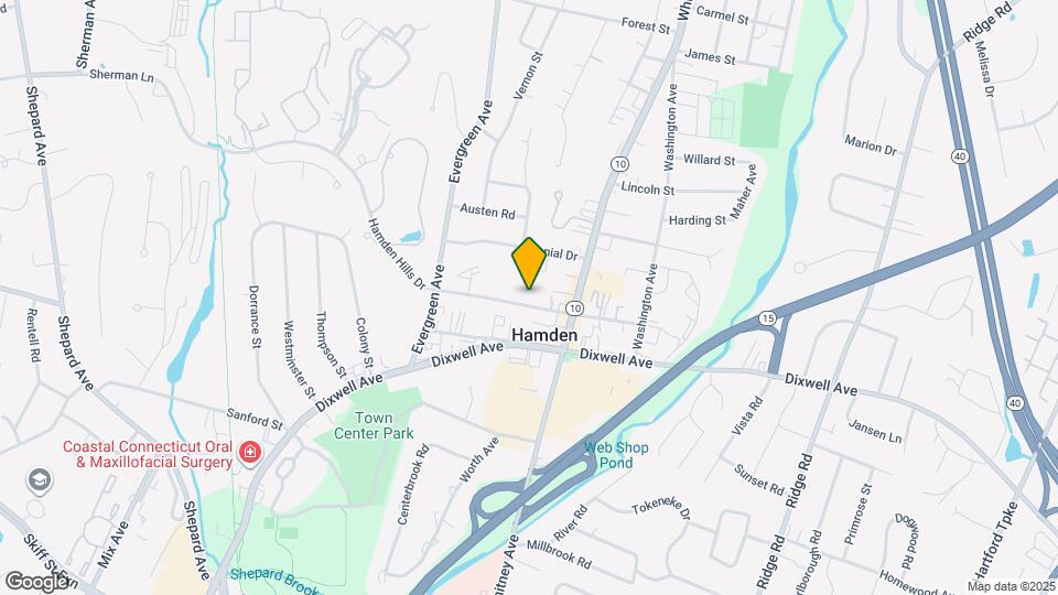 121 School St Map and Location Details