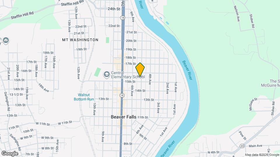 1511 5th Ave, Unit Rear Map and Location Details