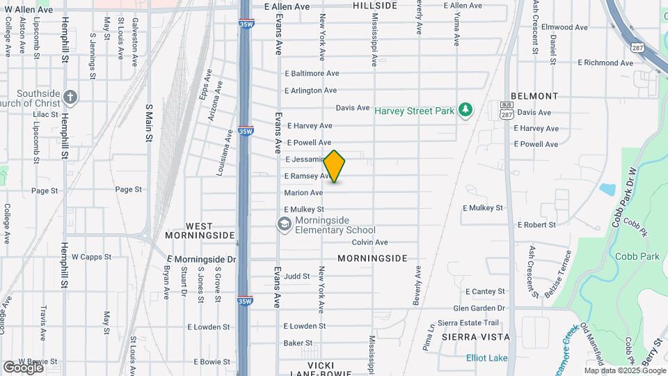 1011 Marion Ave Map and Location Details