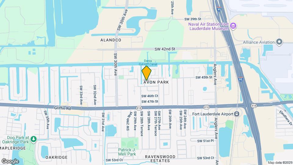 4512 SW 27th Ter Map and Location Details