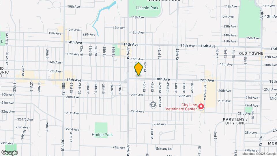 3905 18th Ave Map and Location Details