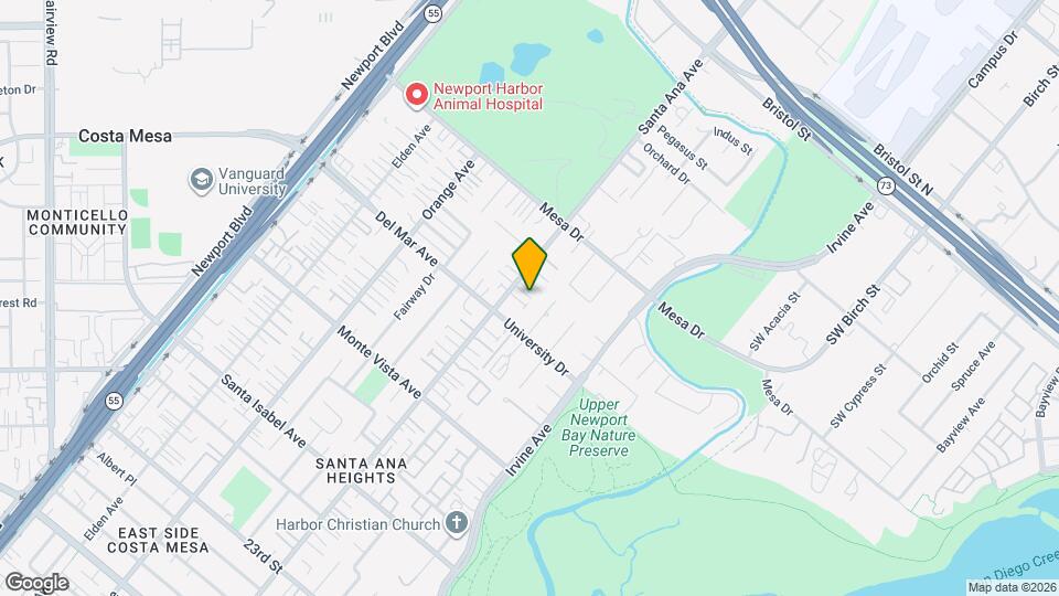 2626 Santa Ana Ave Map and Location Details