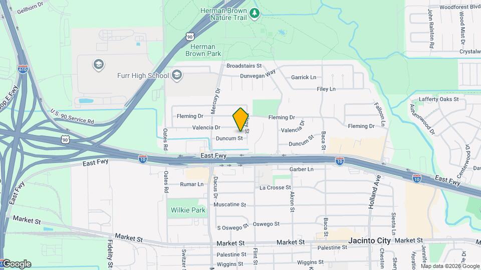 10355 Duncum St Map and Location Details