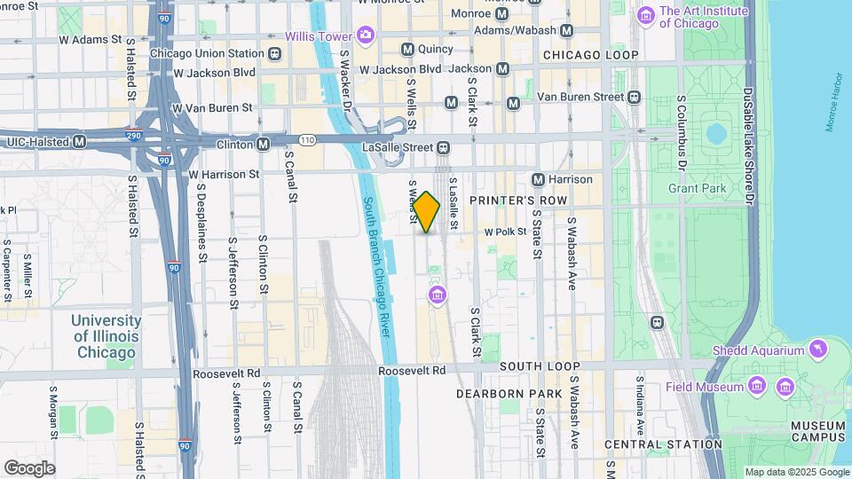 800 N Wells St Map and Location Details