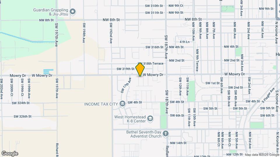 55 SW 16th Ave Map and Location Details