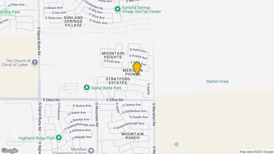 11454 E Persimmon Ave Map and Location Details