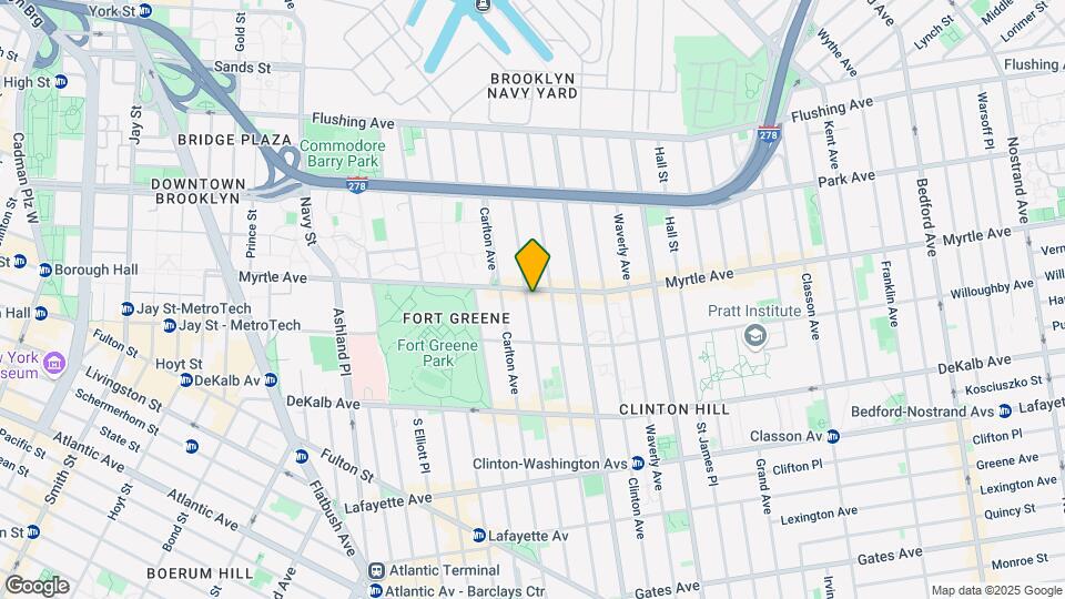 159 Adelphi St Map and Location Details