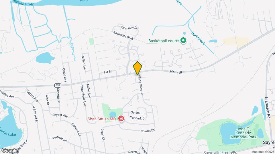 4 White Oaks Dr Map and Location Details