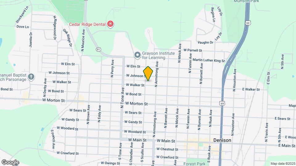 827 W Walker St Map and Location Details