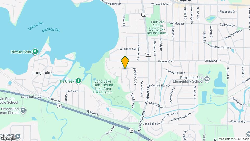 1313 N Red Oak Cir Map and Location Details