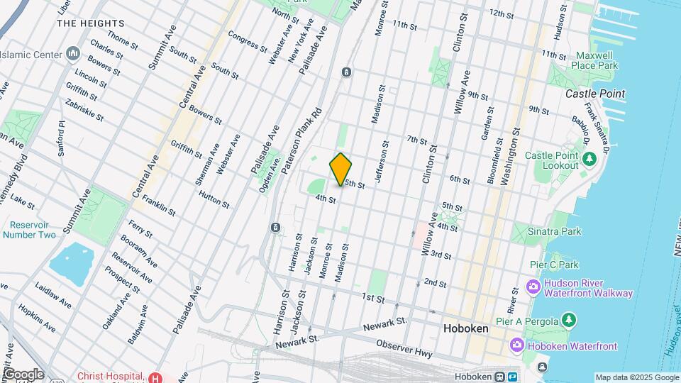 412 Monroe St Map and Location Details