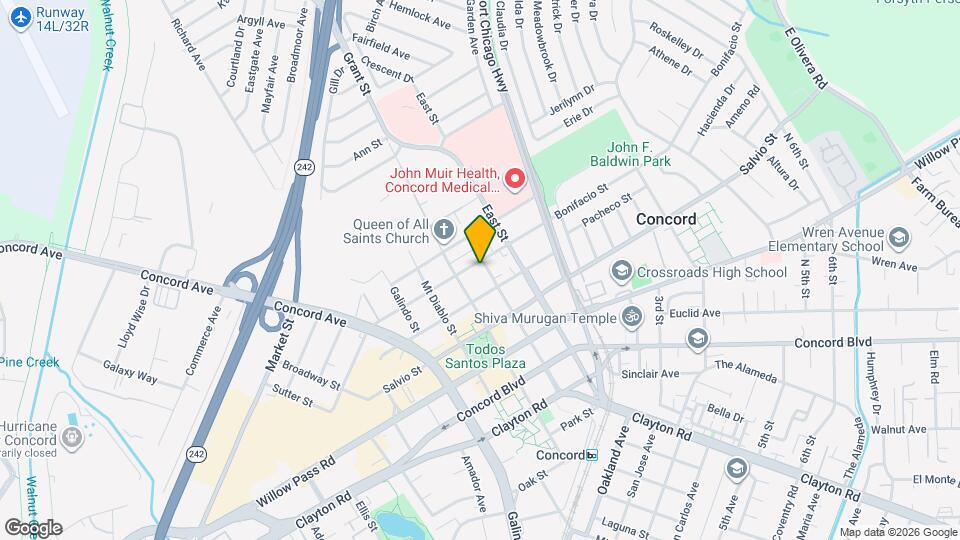 2189 Colfax St Map and Location Details