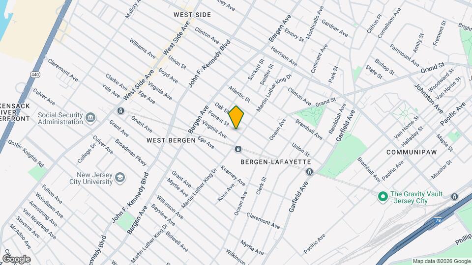 319 Forrest St, Unit 101 Map and Location Details