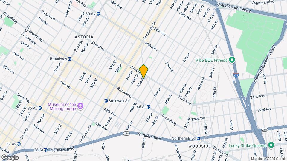 31-17 43rd St Map and Location Details
