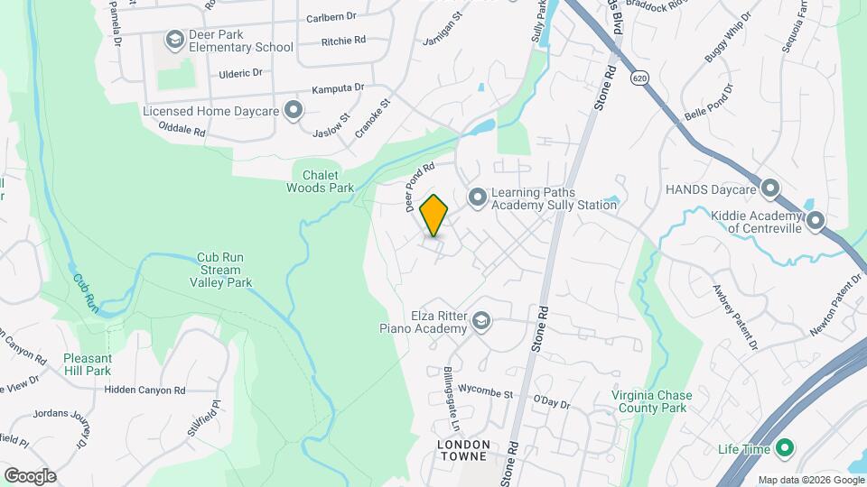 14716 Grobie Pond Ln Map and Location Details