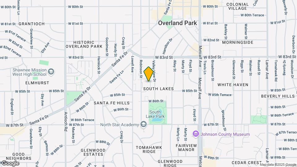 8440 Newton St Map and Location Details