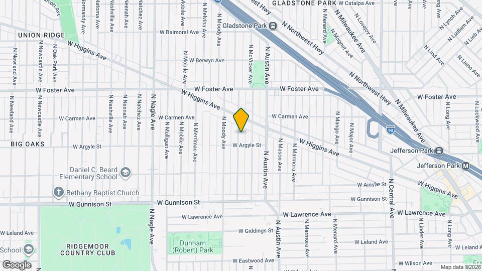 5017 N Meade Ave, Unit 1 Mapa y Detalles de la Ubicación