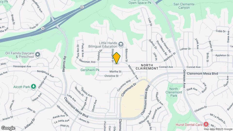 3722 Conrad Ave Map and Location Details