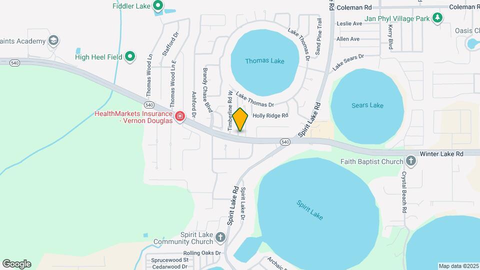 3202 Timberline Rd Mapa y Detalles de la Ubicación