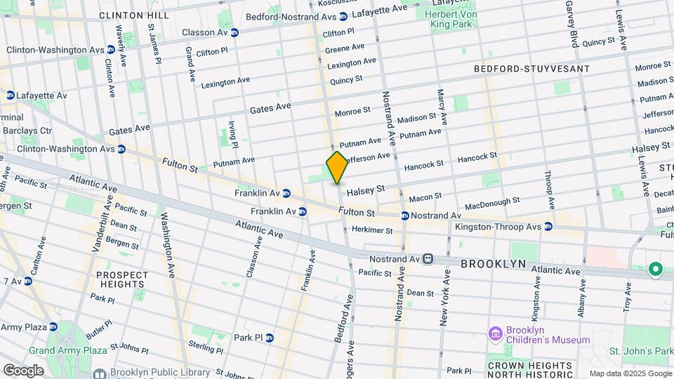 1238 Bedford Ave Map and Location Details
