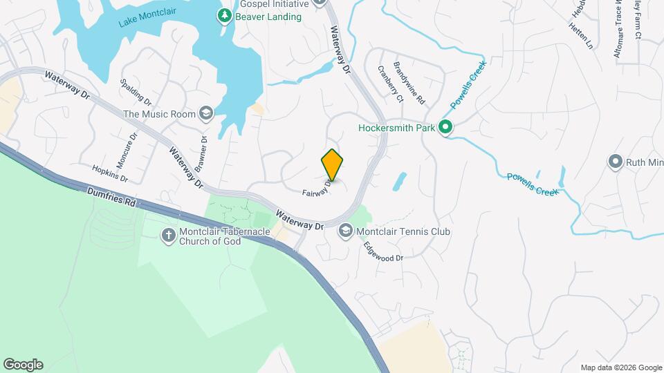 16003 Fairway Dr Map and Location Details