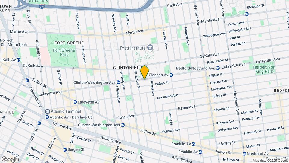 292 Lafayette Ave Map and Location Details