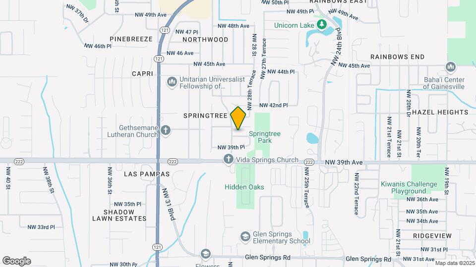 2904 NW 40 Pl Map and Location Details