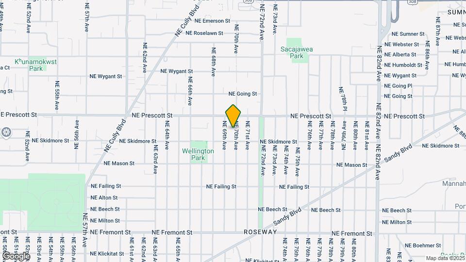4329 NE 70th Ave Map and Location Details