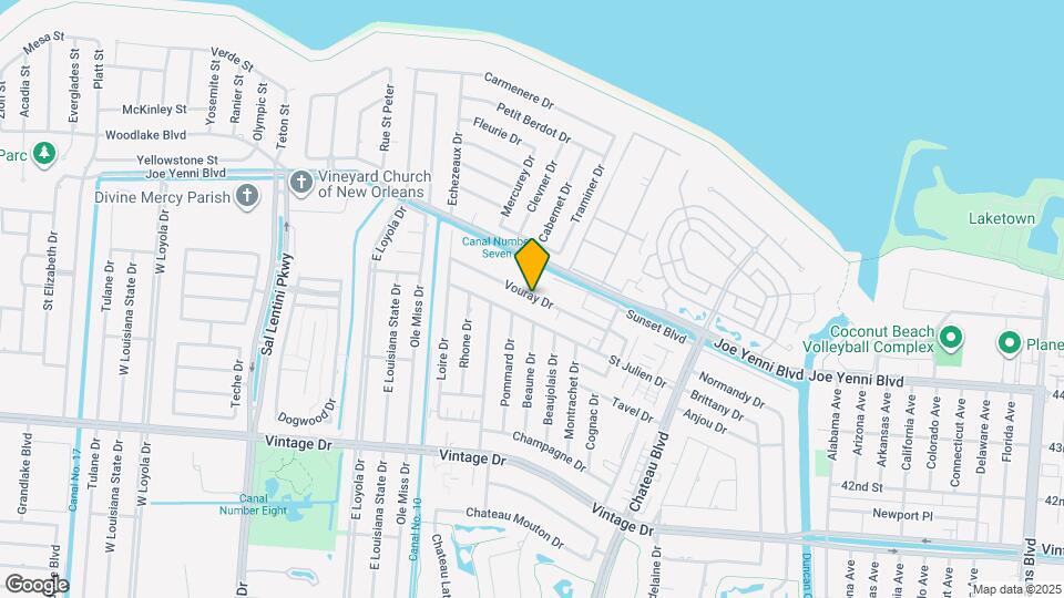 811 Vouray Dr Map and Location Details