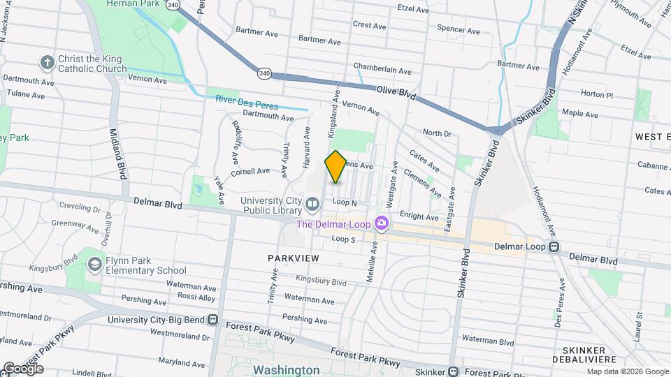 735 Syracuse Ave Map and Location Details