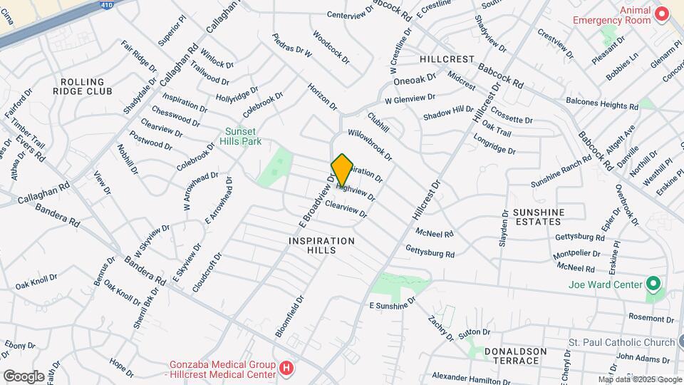 222 Highview Dr Map and Location Details