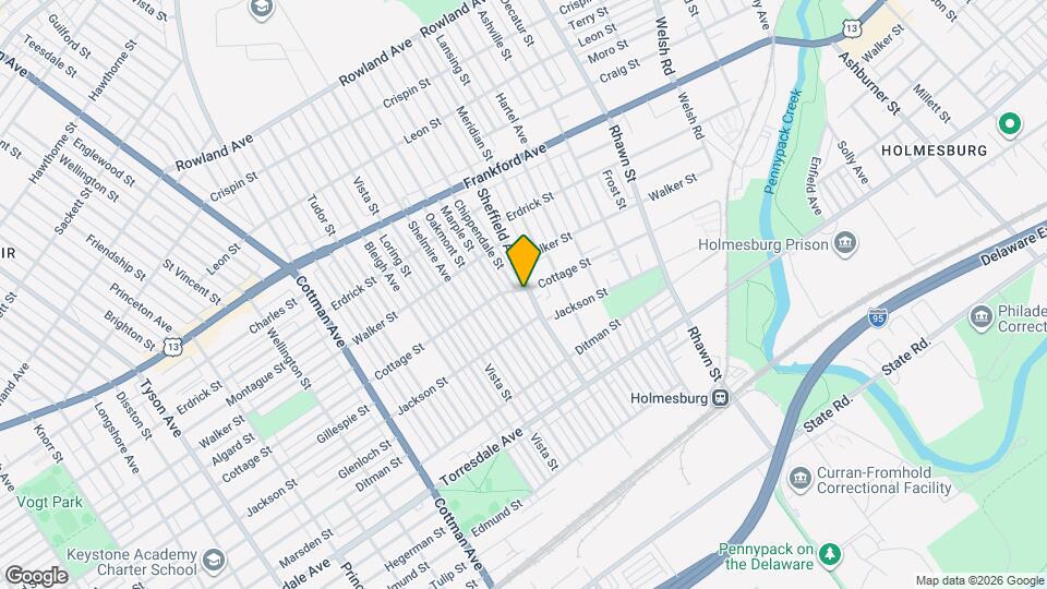 4400 Sheffield Ave Map and Location Details