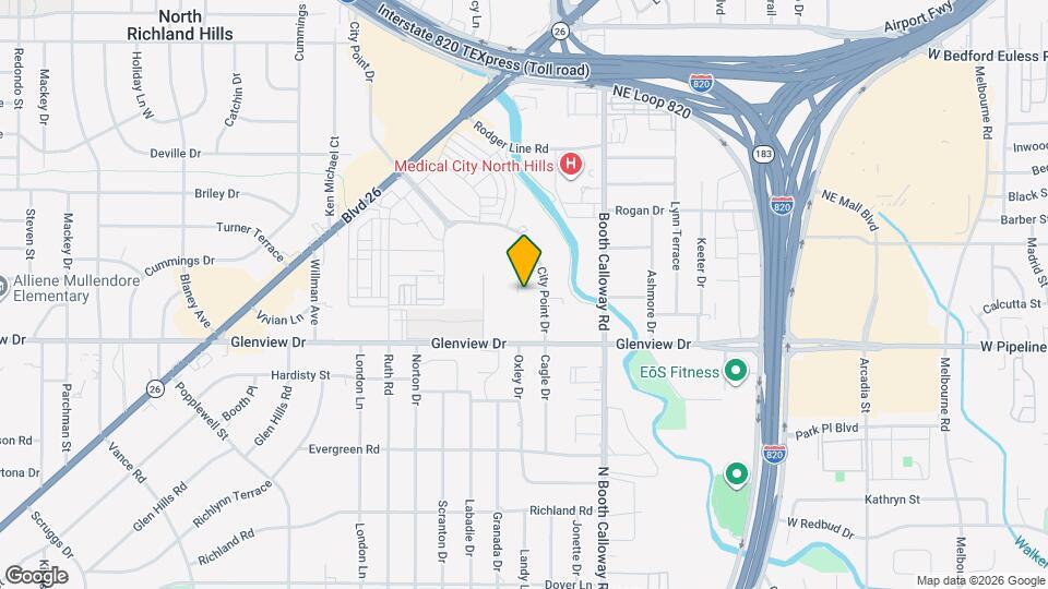 7500 Denney Dr Map and Location Details