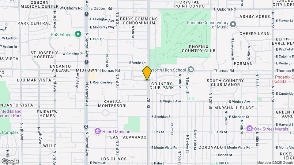 The Lofts on 7th Mapa y Detalles de la Ubicación