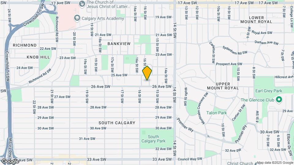 2611 15A St SW Map and Location Details