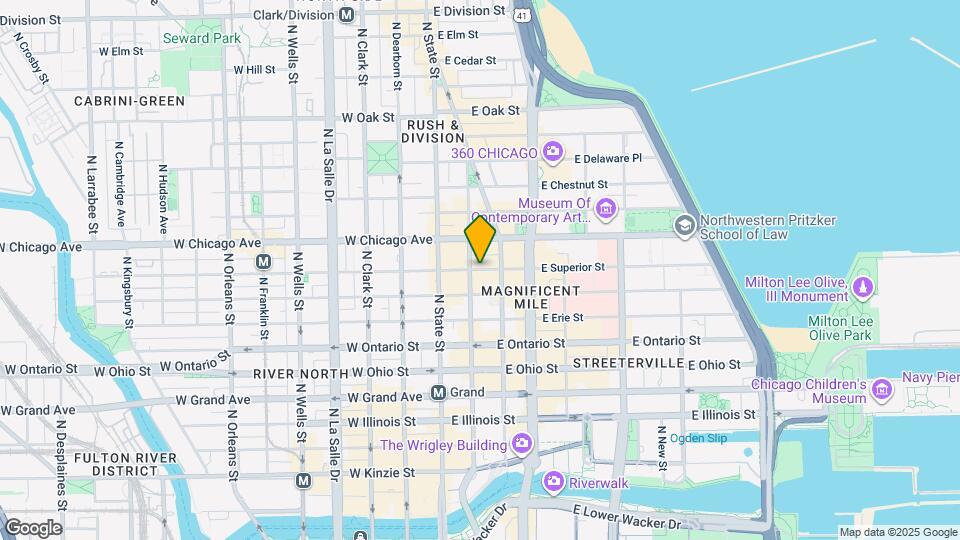 49 E Superior St Map and Location Details
