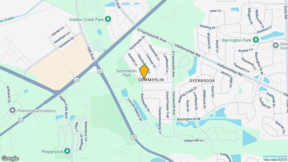 2130 Summerlin Dr Map and Location Details
