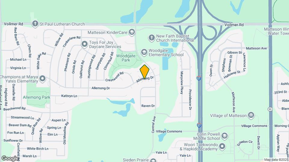 5543 Allemong Dr Map and Location Details