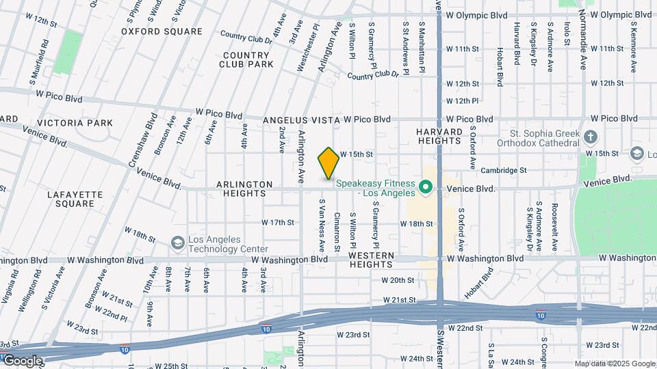 2501 Venice Blvd. Map and Location Details