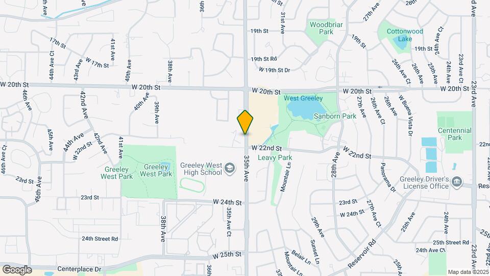 2173 35th Ave Ct Map and Location Details