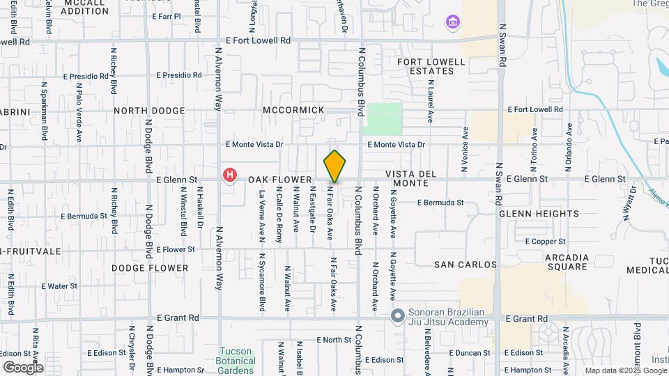 2750-2760 N Fair Oaks Ave Map and Location Details