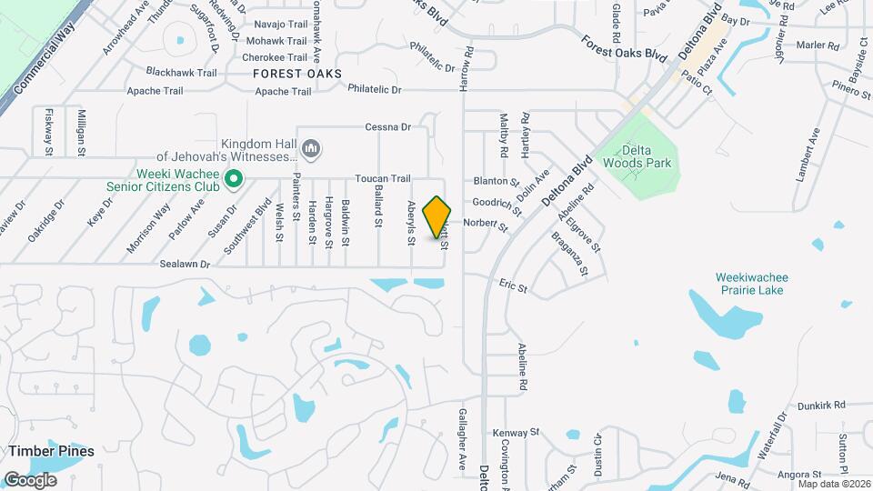 3201 Bartlett St Map and Location Details