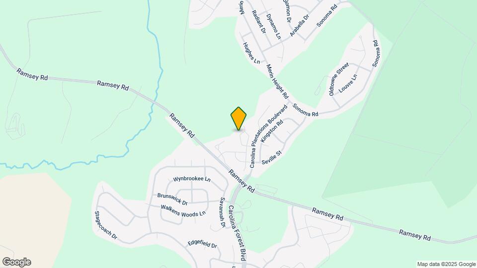 125 Glen Cannon Drive Map and Location Details